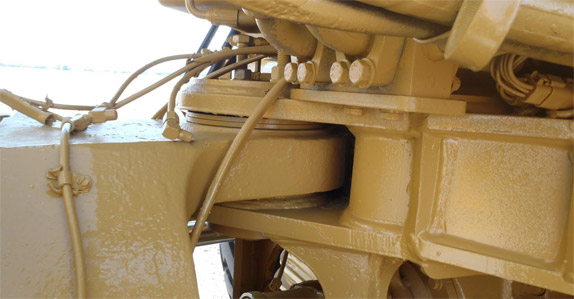 Excessive play in the hitch or hinge pins. Excessive play in the hitch or hinge pins.