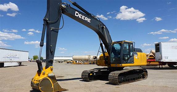 John Deere excavators for sale at Ritchie Bros.