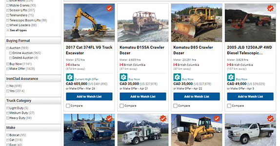 Selling heavy equipment and trucks online Selling heavy equipment and trucks online