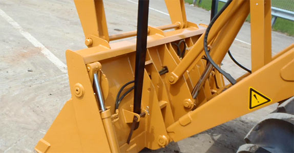 Walk around the machine a few times as you complete each part of your inspection